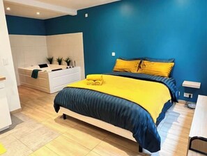 1 habitación, escritorio, wifi gratis y ropa de cama 