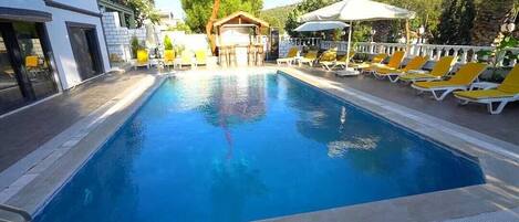 Seasonal outdoor pool