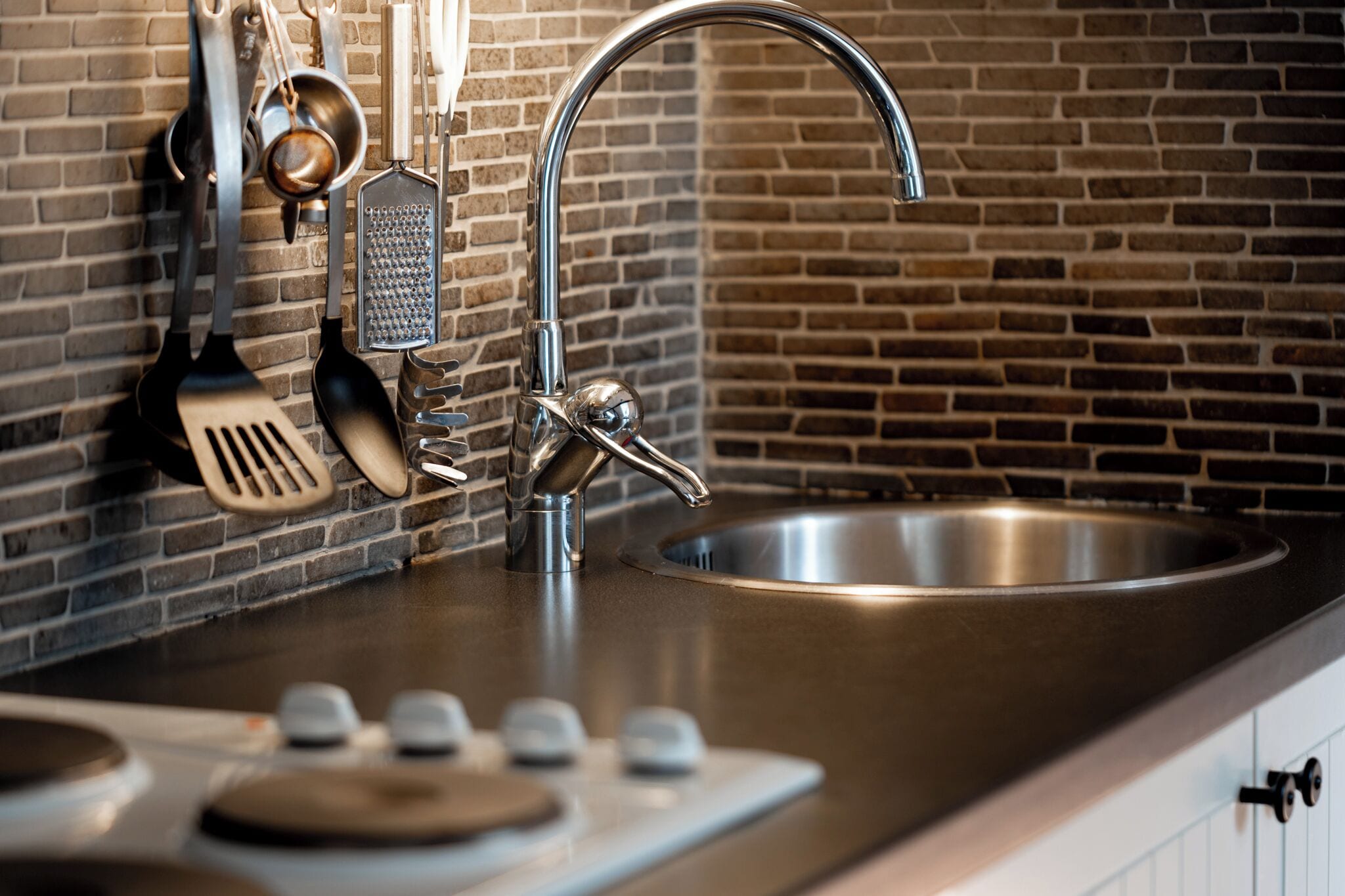 Suite No. 3 - Village View - 1 Bedroom | Private kitchen | Full-sized fridge, microwave, oven, stovetop