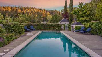 Seasonal outdoor pool