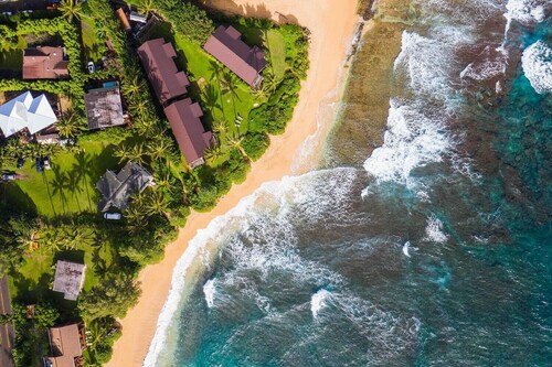 Private Beach Path with Magical Mountain Views