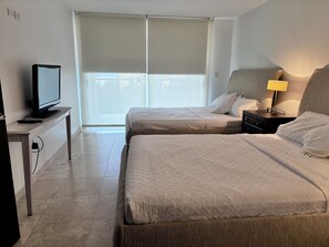 2 dormitorios, caja fuerte, tabla de planchar con plancha y wifi gratis