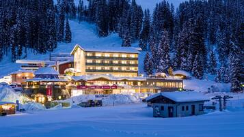 Front of property – evening/night