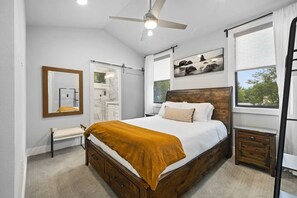 2 slaapkamers, een bureau, gratis wifi, beddengoed