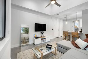 Smart-tv en een stereo