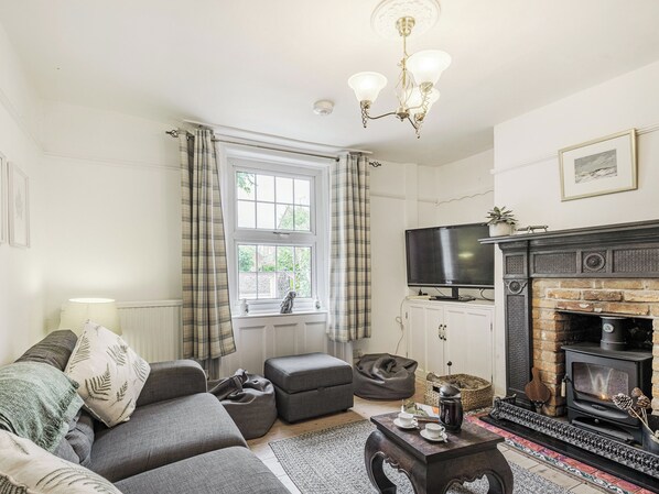 Fireplace - 4 bedroom accommodation in Bacton, Norwich (Bacton, Norwich)