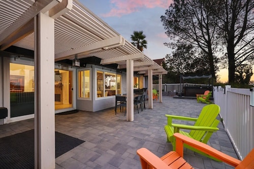 Family Retreat w/ Hot Tub, Big Back Deck & Games!