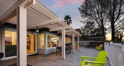 Family Retreat w/ Hot Tub, Big Back Deck & Games!