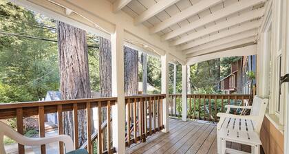 Salmon House is incredibly family-friendly! Hot tub! Games! Walk to River! Woof!