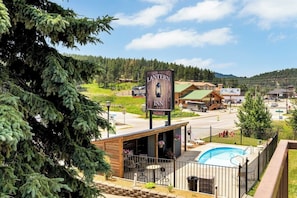 Una piscina climatizada