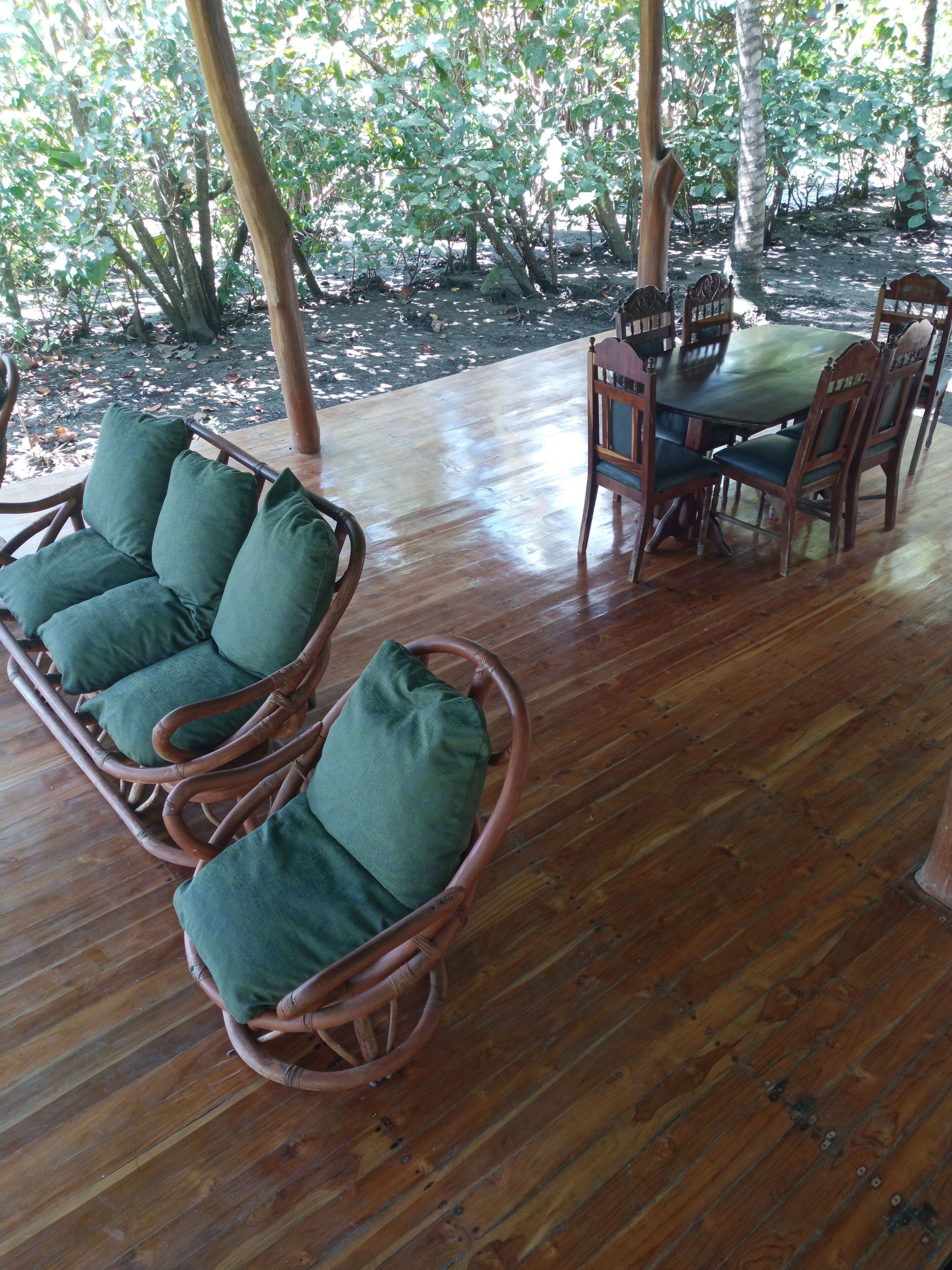 Familien-Baumhaus | Terrasse/Patio