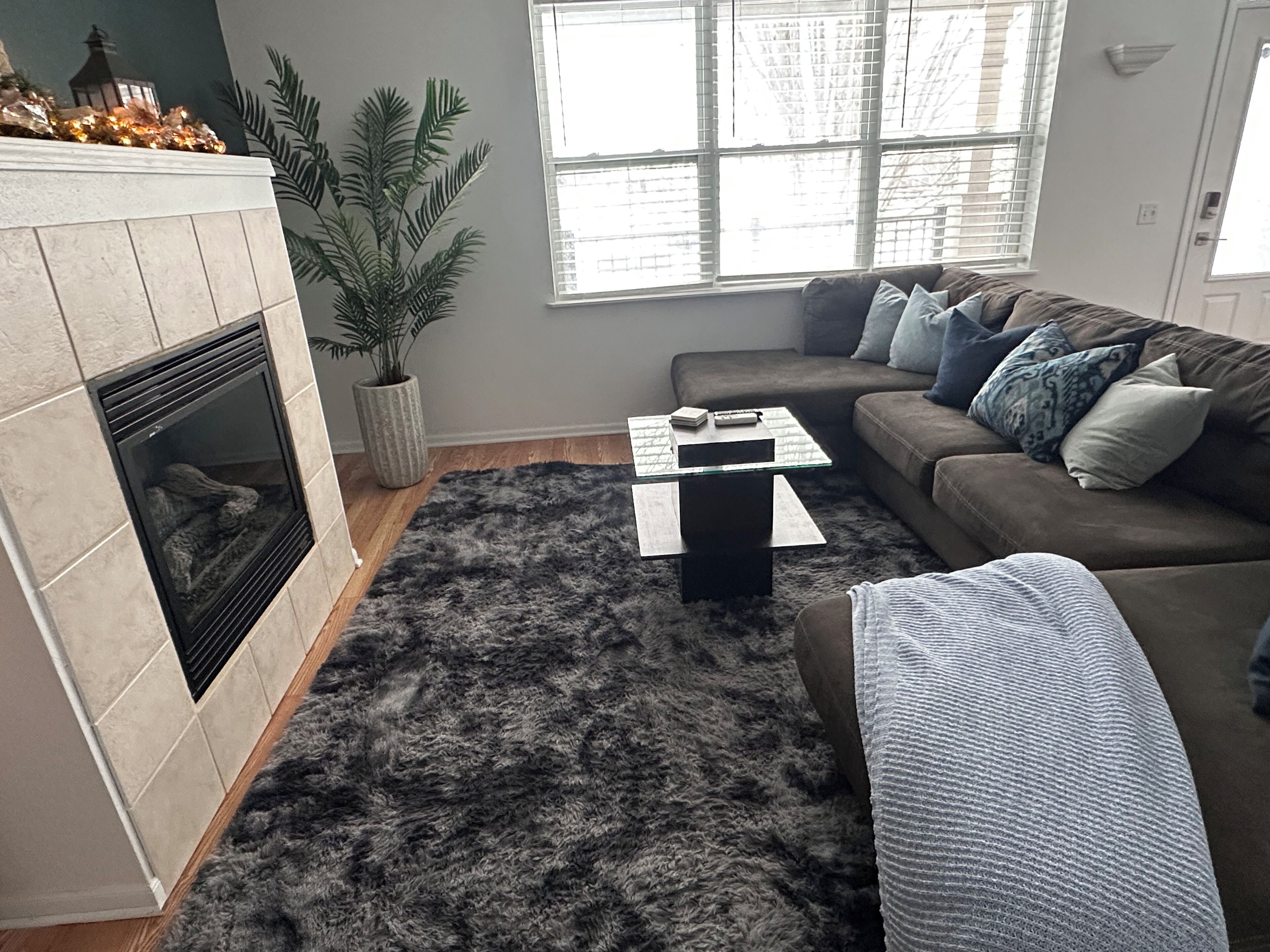 Smart-TV, Kamin, Drucker