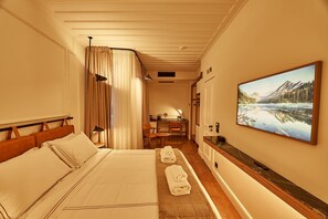 Egyptian cotton sheets, premium bedding, down duvets, memory-foam beds - Regno di Morea (Nafplio)