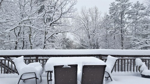 Dog-Friendly Chalet in the Heart of the Poconos-Fenced Yard