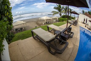 Private beach nearby