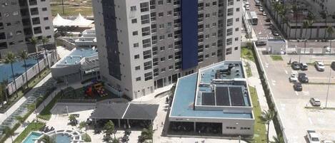 Indoor pool, outdoor pool