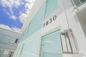 Fassade der Unterkunft