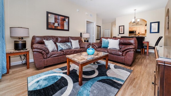 Téléviseur, lecteur de DVD, table de ping-pong