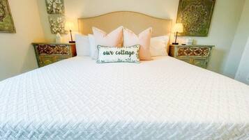 2 bedrooms, iron/ironing board, travel crib, WiFi