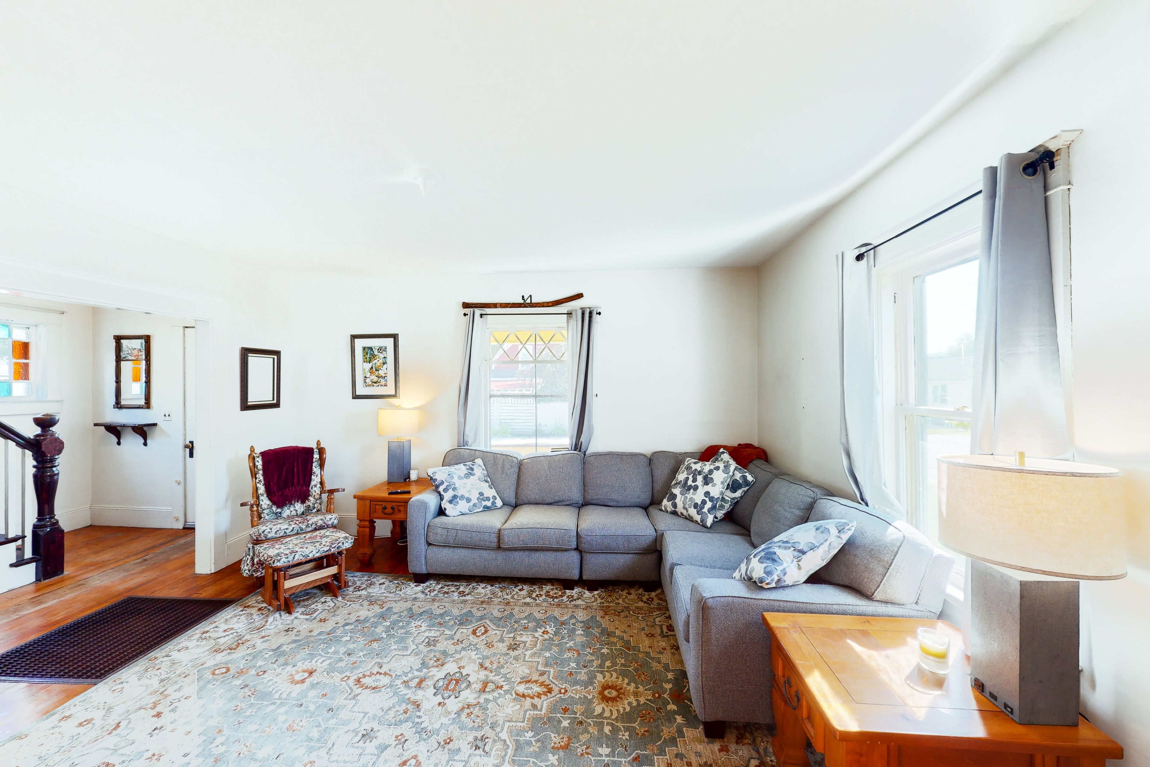 Dog-friendly getaway with porch, yard, & full kitchen - near ATV trails