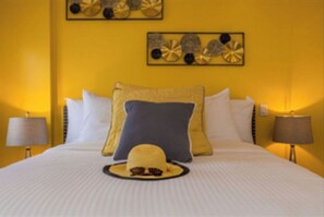 2 slaapkamers, een kluis op de kamer, een strijkplank/strijkijzer