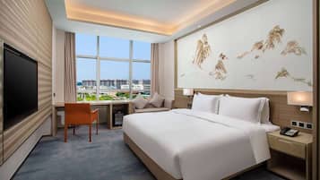 Habitación Deluxe, 2 camas individuales, no fumadores | Minibar, wifi gratis, ropa de cama