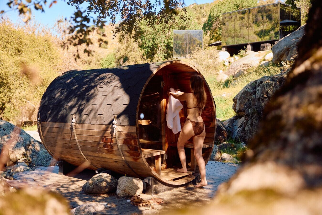 Overnattingsstedets uteområder