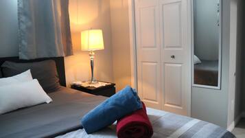 2 habitaciones, tabla de planchar con plancha y wifi gratis