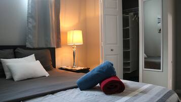2 habitaciones, tabla de planchar con plancha y wifi gratis