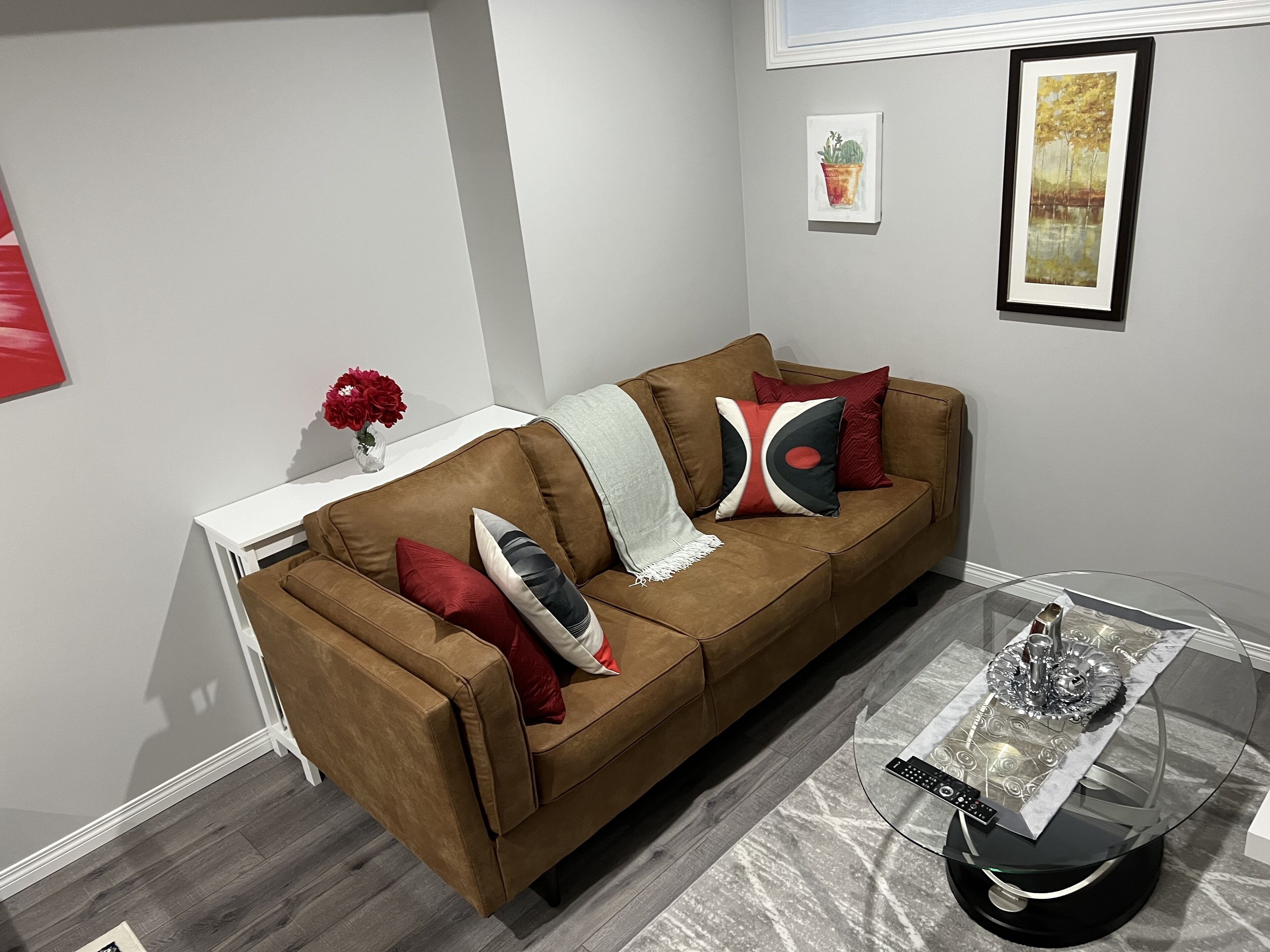 New Cozy 2 bedrooms lower suite with own furnace free prkng 3min to SHC hospital