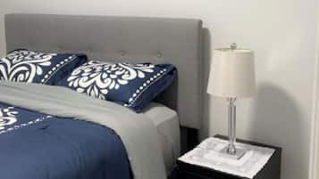 2 chambres, fer et planche à repasser, Wi-Fi gratuit, draps fournis
