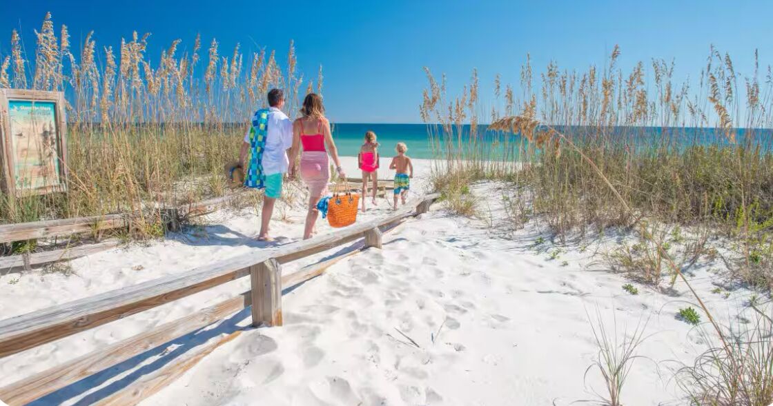 サンラウンジャー、ビーチタオル