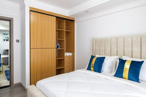 1 chambre, fer et planche à repasser, Wi-Fi gratuit, draps fournis