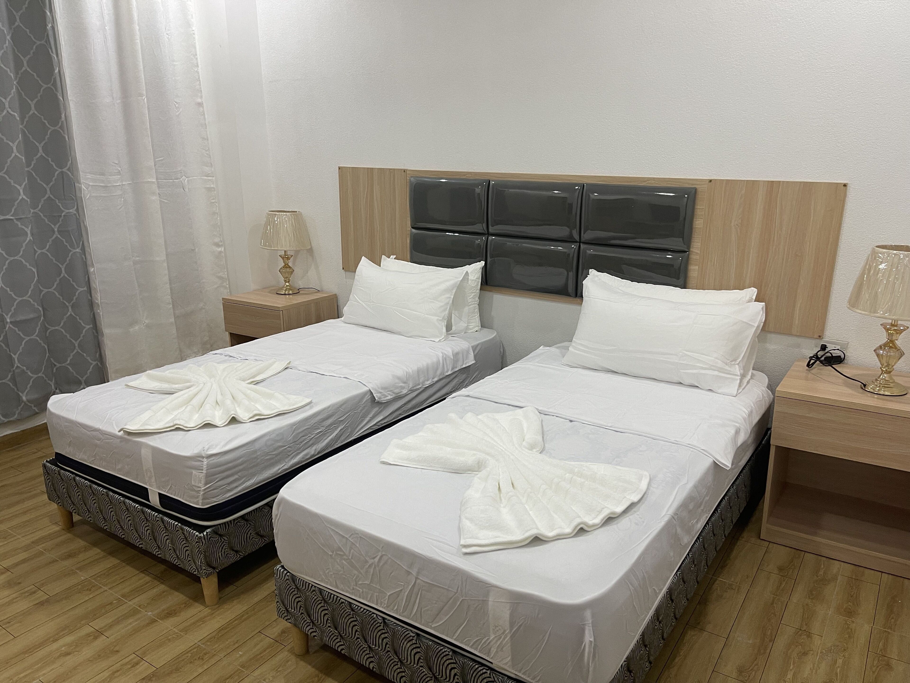 Down comforters, free WiFi, bed sheets