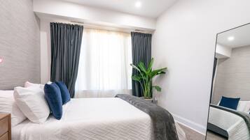 2 bedrooms, desk, iron/ironing board, free WiFi