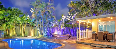 Piscine chauffée