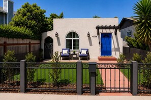 Exterior - OB Cottage • Pet-Friendly w/ Yard, Walk to Beach + A/C (San Diego)