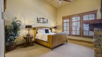 4 bedrooms, iron/ironing board, free cots/infant beds, bed sheets