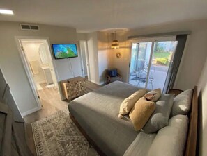 1 chambre, fer et planche à repasser, Wi-Fi gratuit, draps fournis