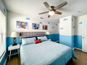 5 bedrooms, desk, free WiFi