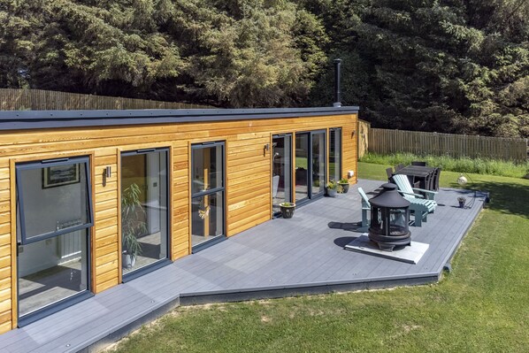 Front of property - The Lochan (Forres)