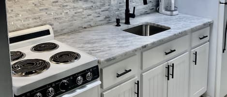 Microwave, oven, stovetop