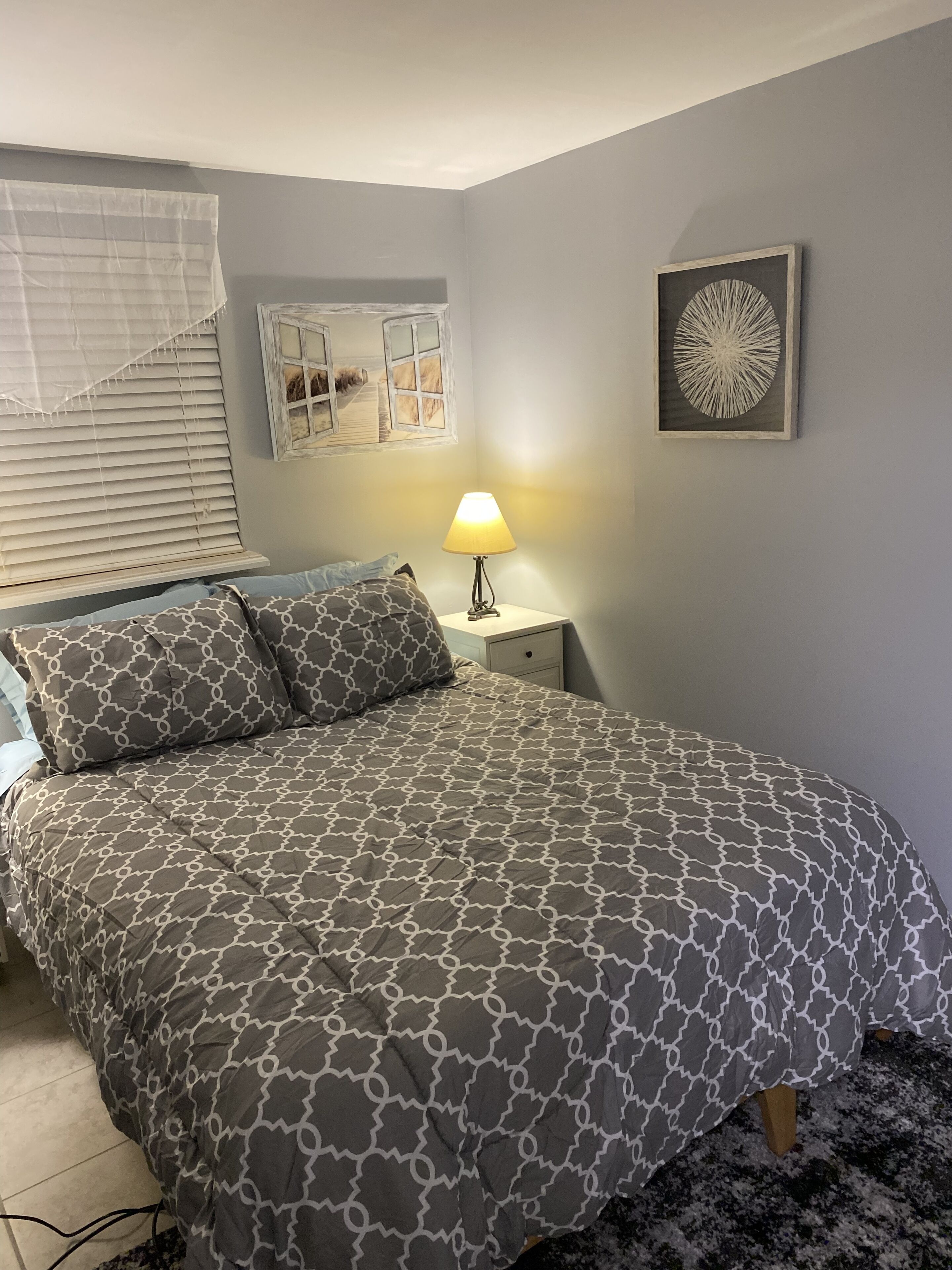 Just feet from toes in the sand!