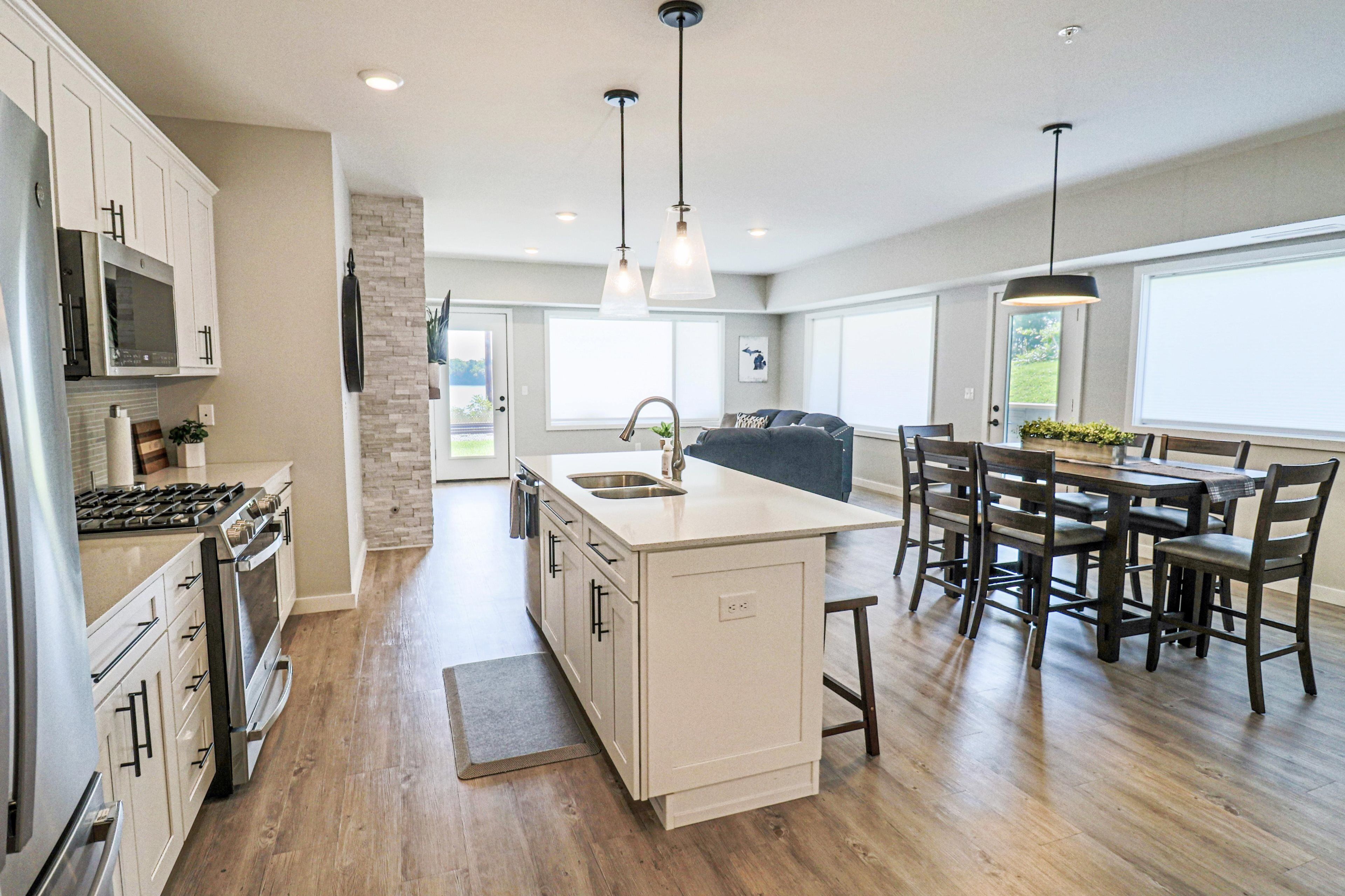 Newly Constructed Condo Overlooking Boardman Lake