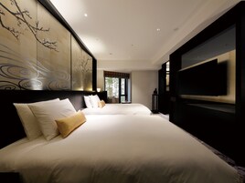 行政双床房, 无烟房 (Suite) | 羽绒被、客房内保险箱、办公桌、遮光窗帘