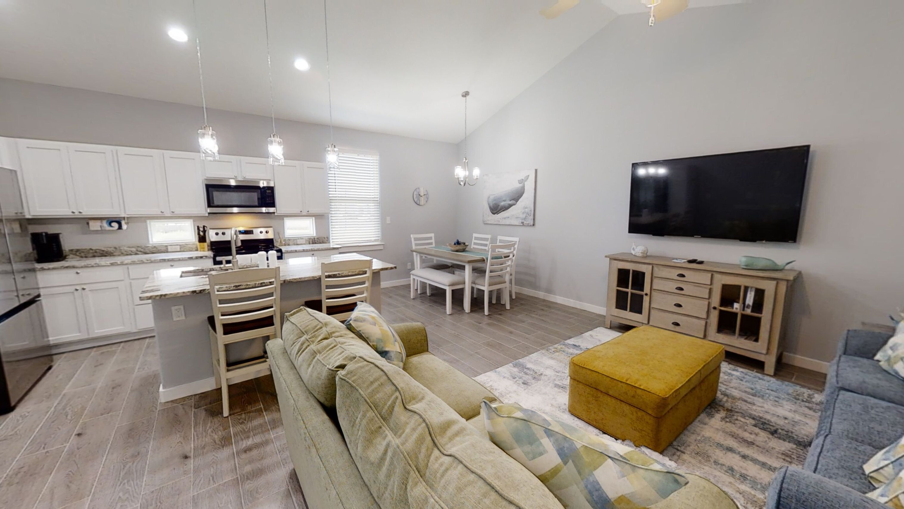 Whalecome Inn! Amazing New 2 bed/2 bath at Aruba Bay Resort, sleeps 7