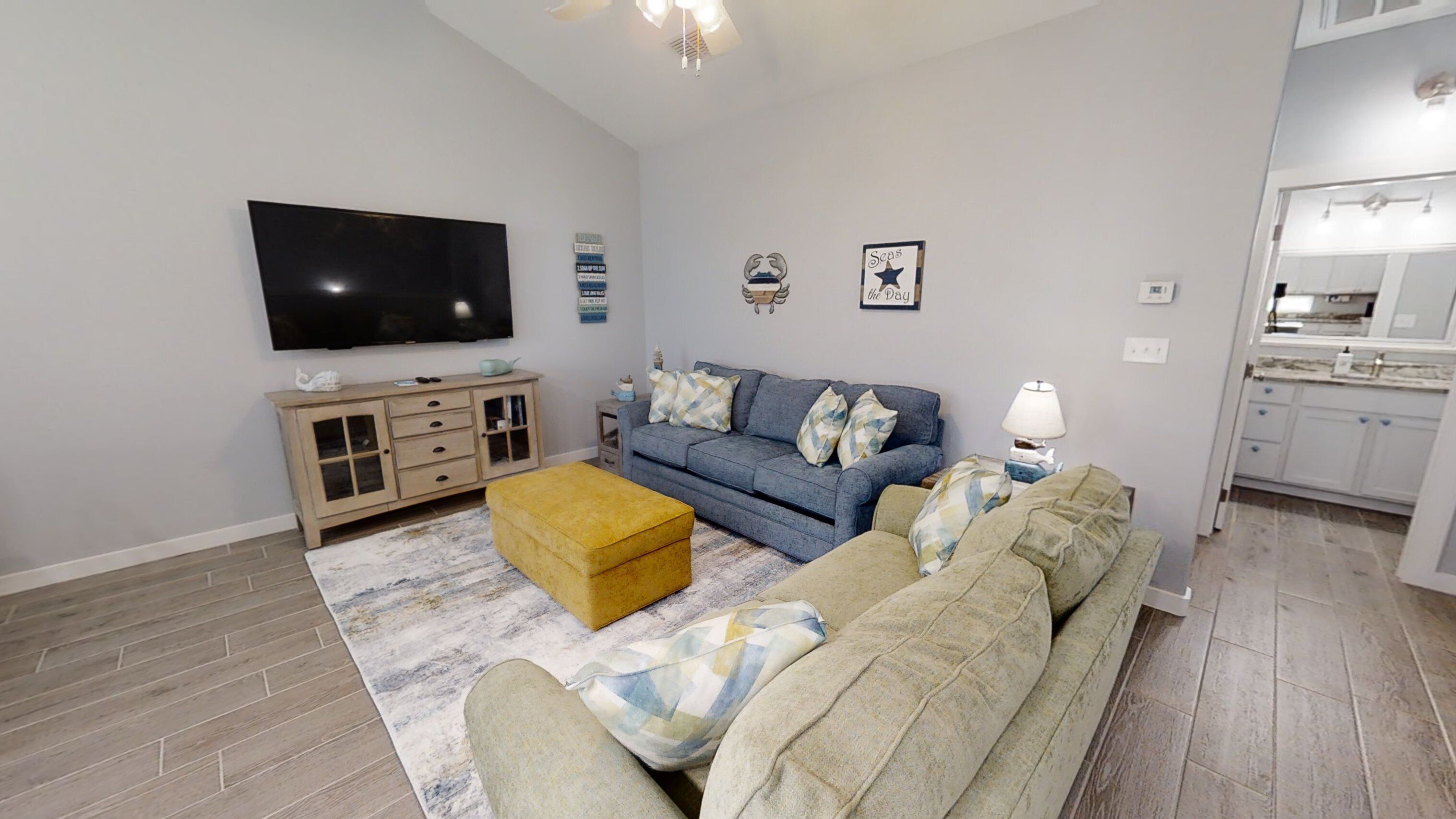 Whalecome Inn! Amazing New 2 bed/2 bath at Aruba Bay Resort, sleeps 7