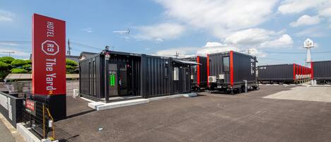 Fassade der Unterkunft