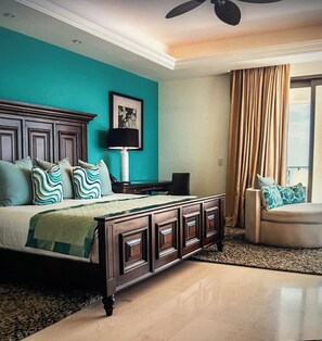 2 bedrooms, in-room safe, travel cot, WiFi