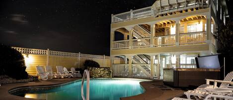 Una piscina climatizada